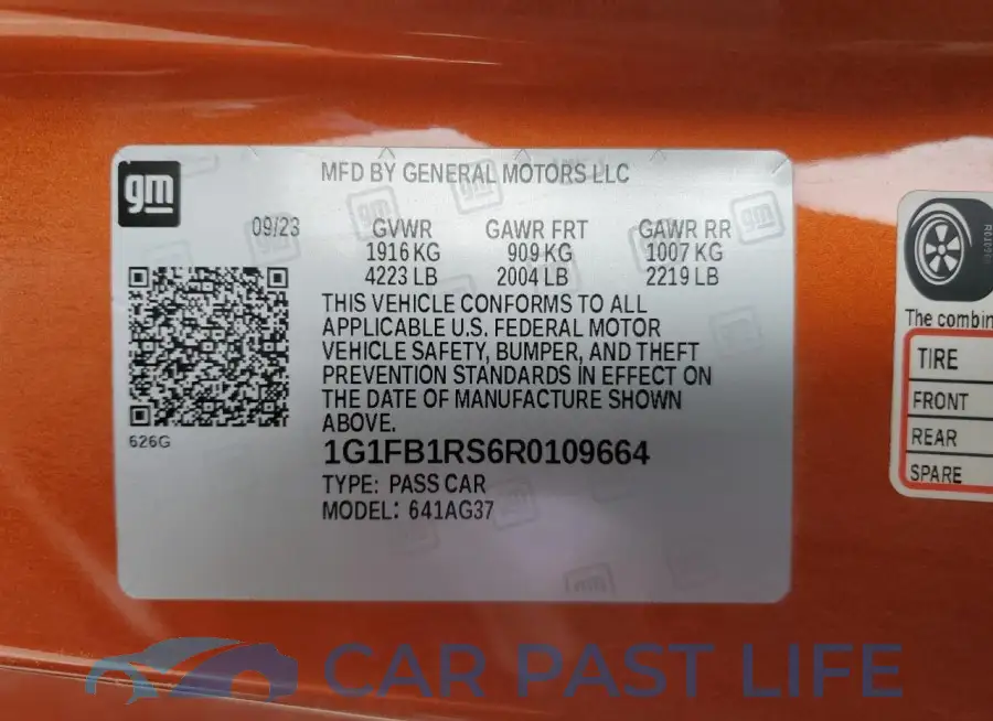 1G1FB1RS6R0109664# 12
