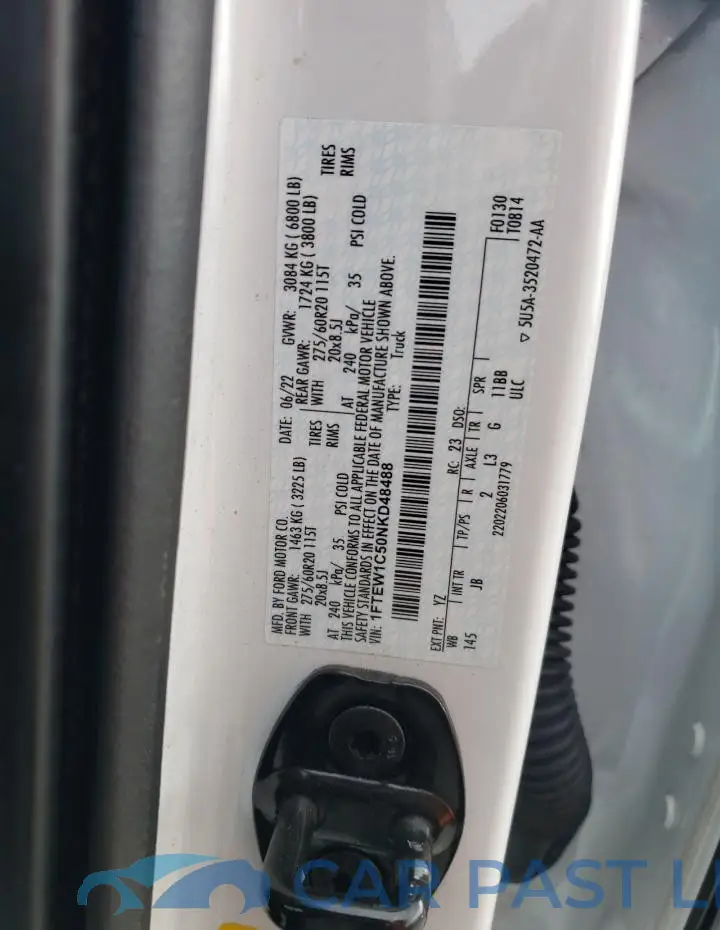 1FTEW1C50NKD48488# 12