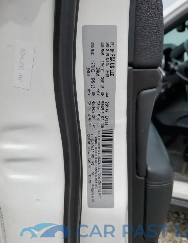 1C4RJFAG5LC122701# 13