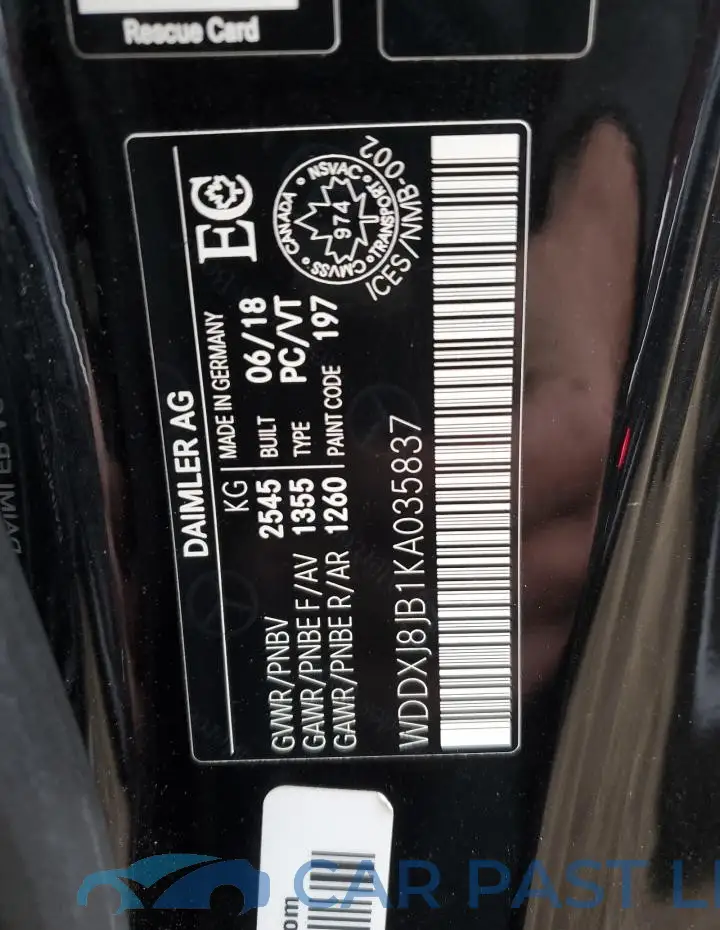 WDDXJ8JB1KA035837# 12