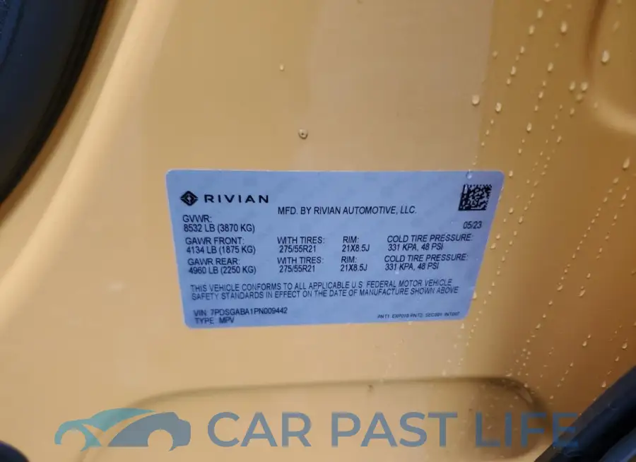 7PDSGABA1PN009442# 13