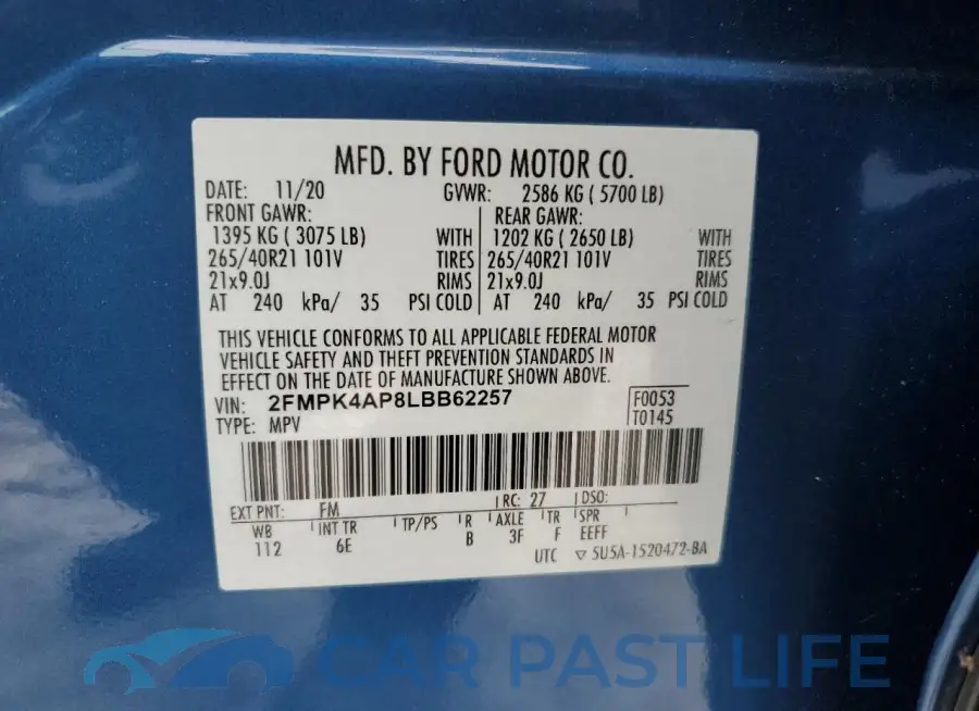 2FMPK4AP8LBB62257# 13