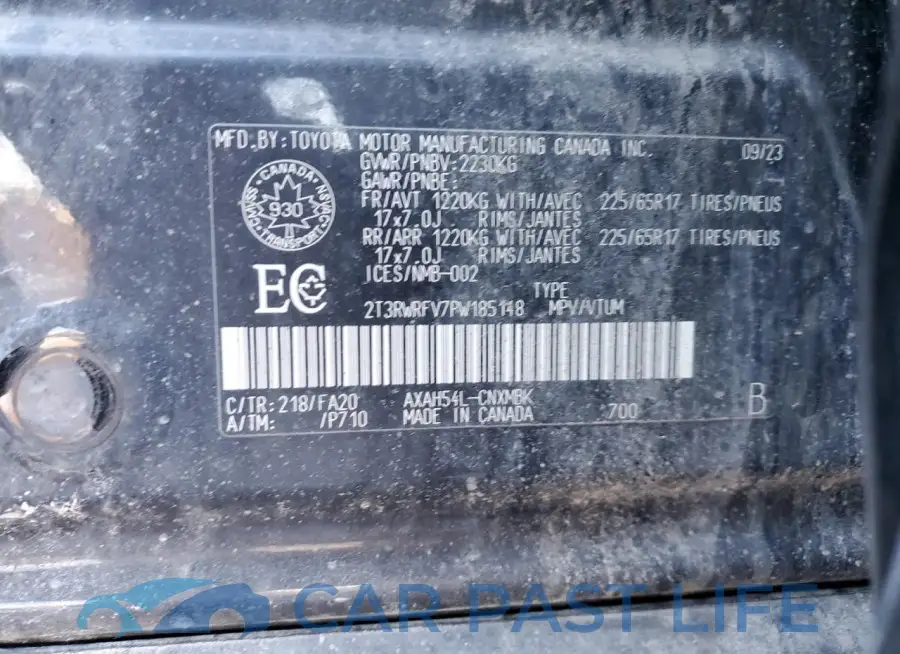 2T3RWRFV7PW185148# 13