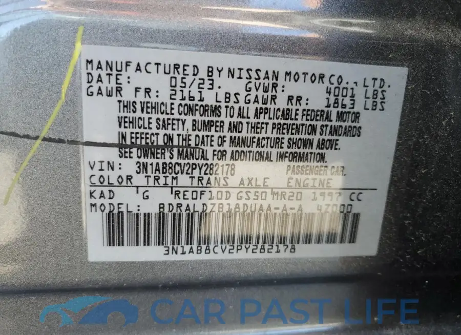 3N1AB8CV2PY282178# 12