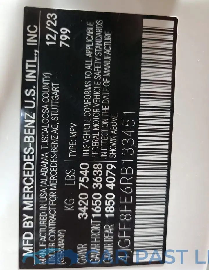 4JGFF8FE6RB133451# 14