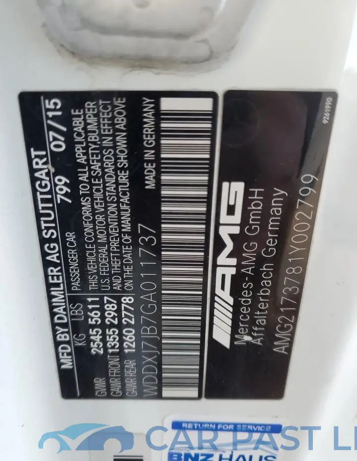 WDDXJ7JB7GA011737# 12