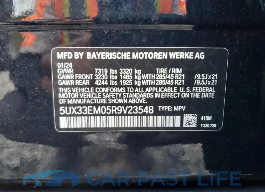 5UX33EM05R9V23548# 13