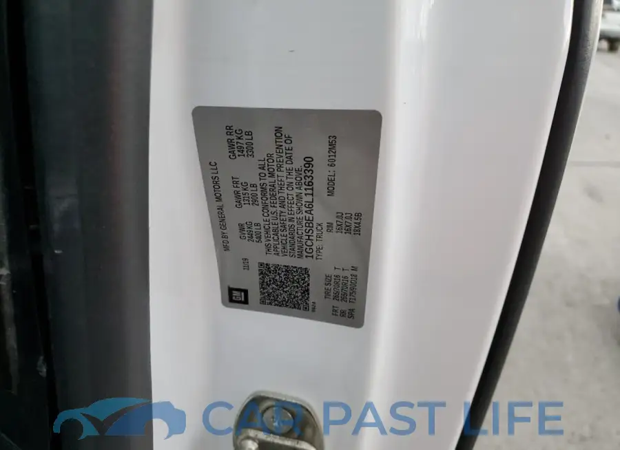 1GCHSBEA6L1163390# 12