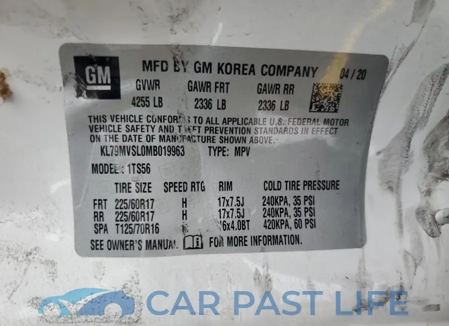 KL79MVSL0MB019963# 13