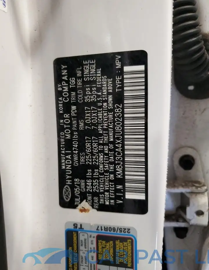 KM8J3CA4XJU802382# 13
