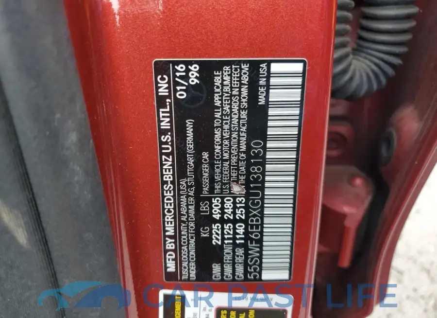 55SWF6EBXGU138130# 12