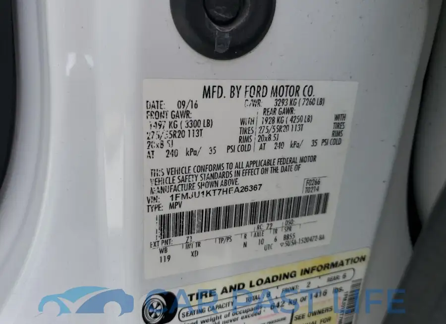 1FMJU1KT7HEA26367# 13
