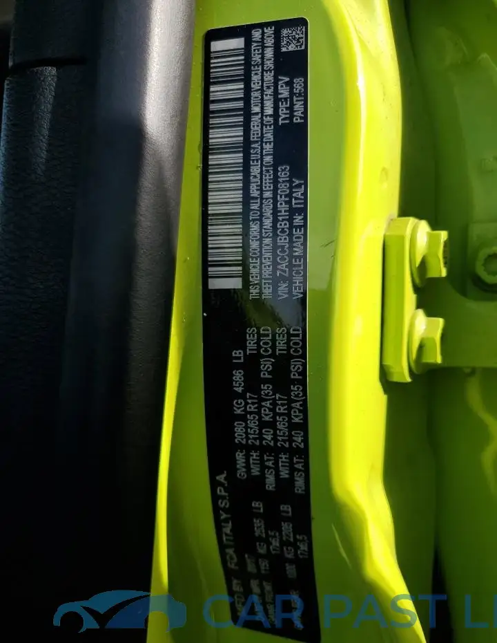 ZACCJBCB1HPF08163# 13