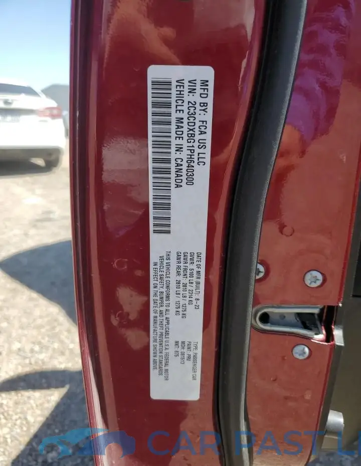 2C3CDXBG1PH640300# 13