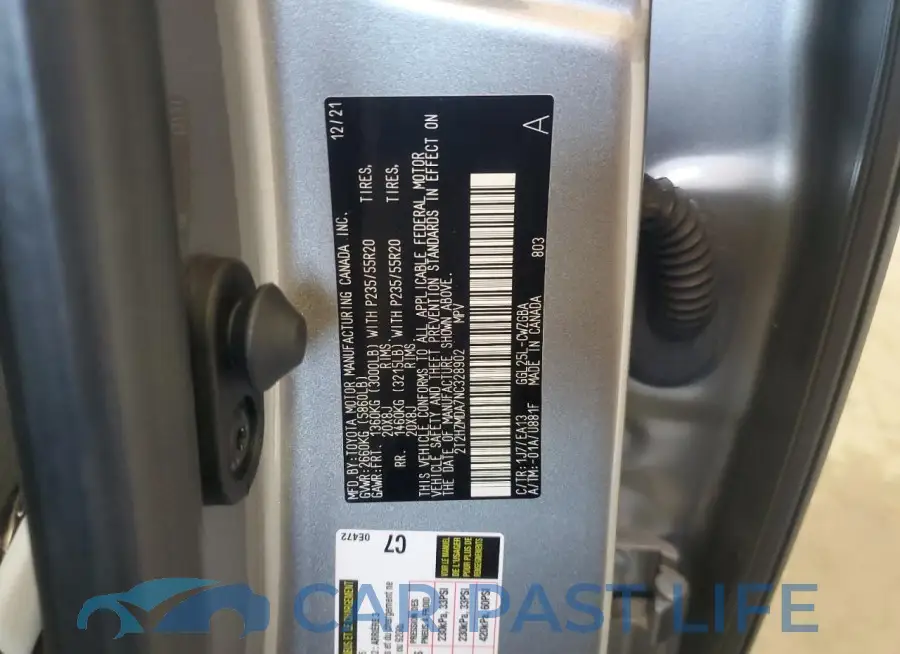 2T2HZMDA7NC328902# 14
