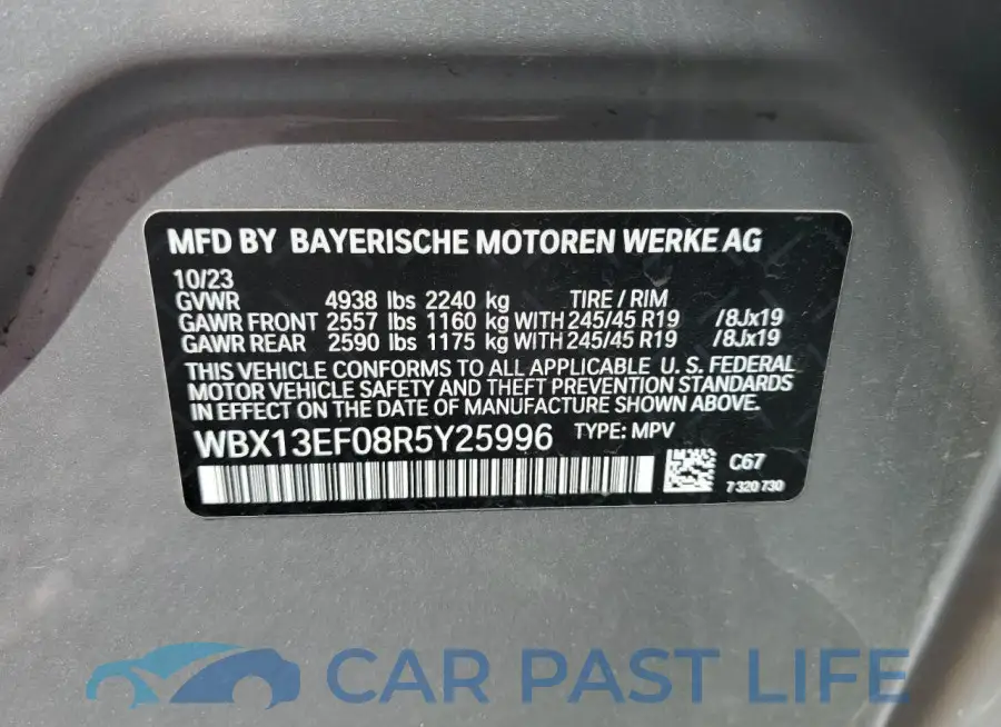 WBX13EF08R5Y25996# 14