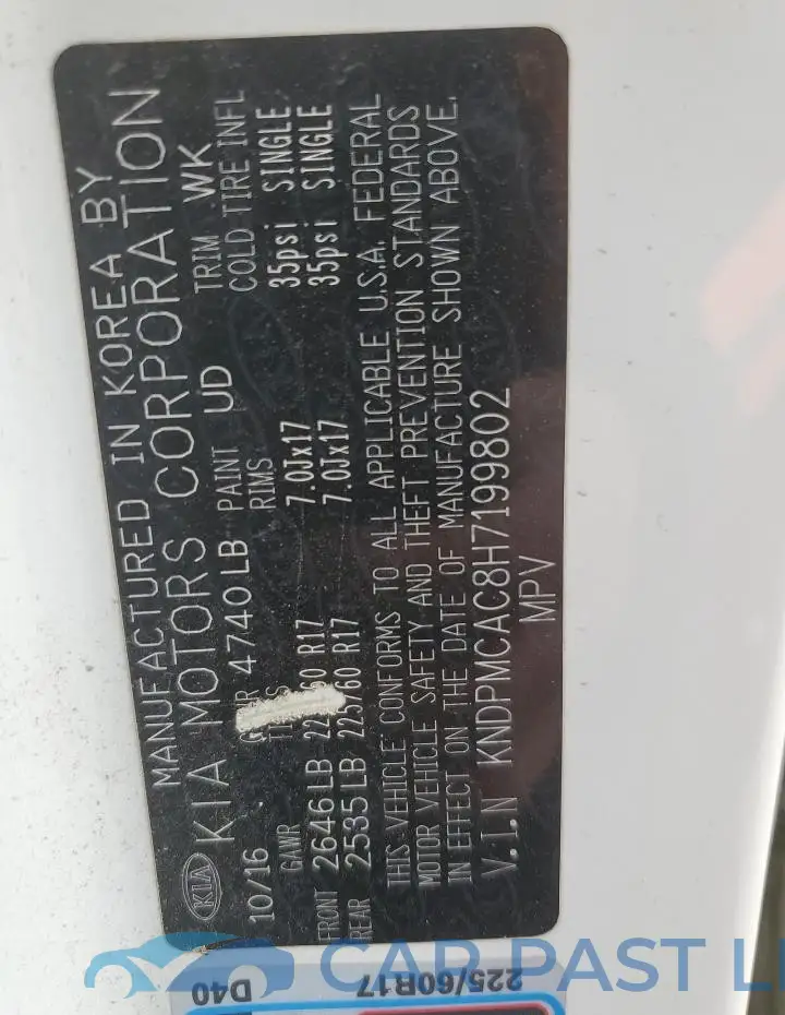 KNDPMCAC8H7199802# 13