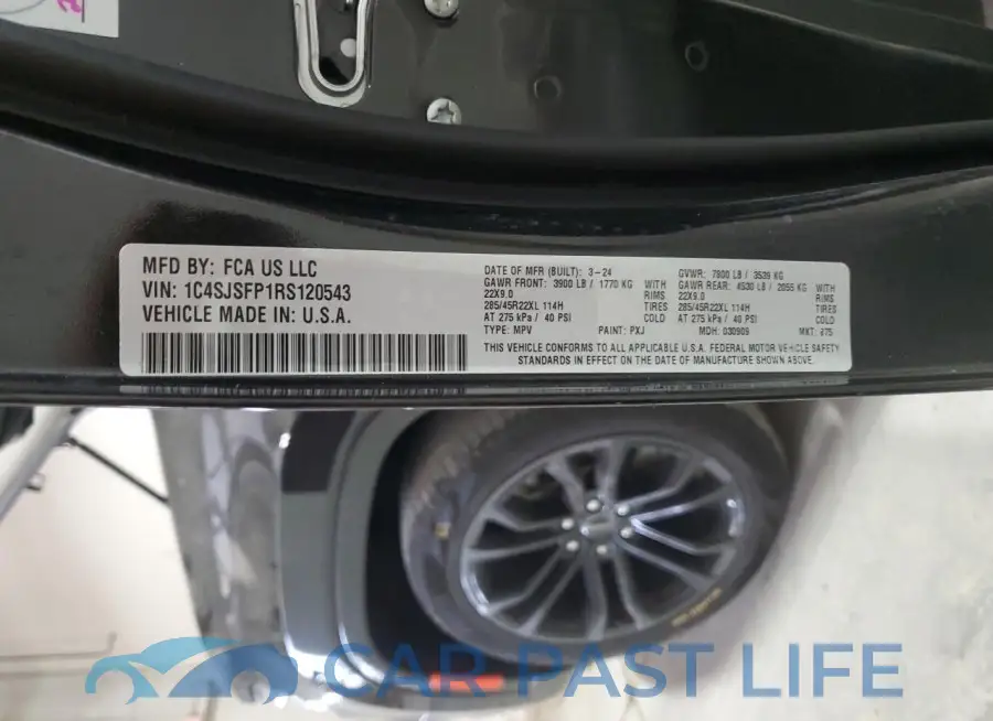 1C4SJSFP1RS120543# 13