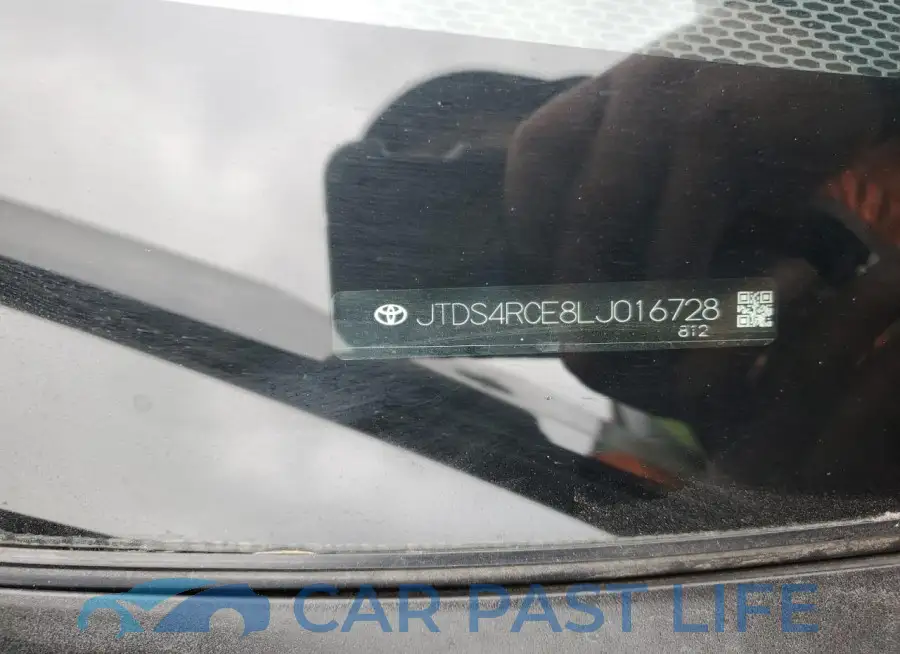 JTDS4RCE8LJ016728# 13
