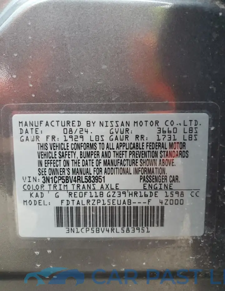 3N1CP5BV4RL583951# 14