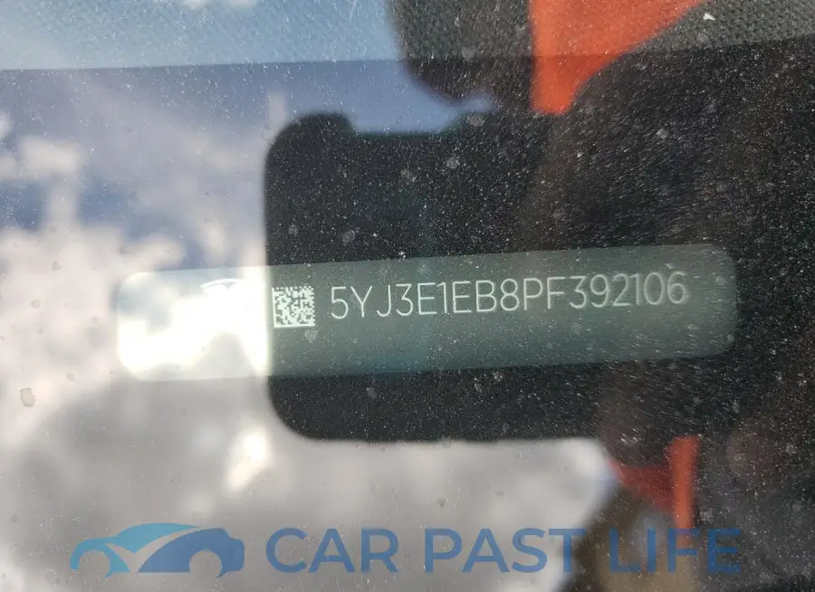 5YJ3E1EB8PF392106# 12