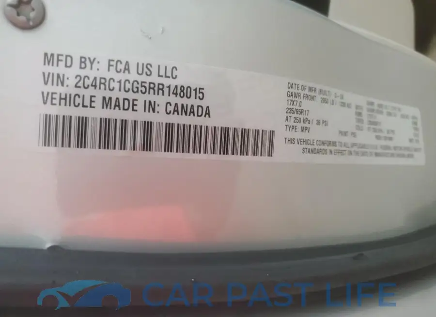 2C4RC1CG5RR148015# 13