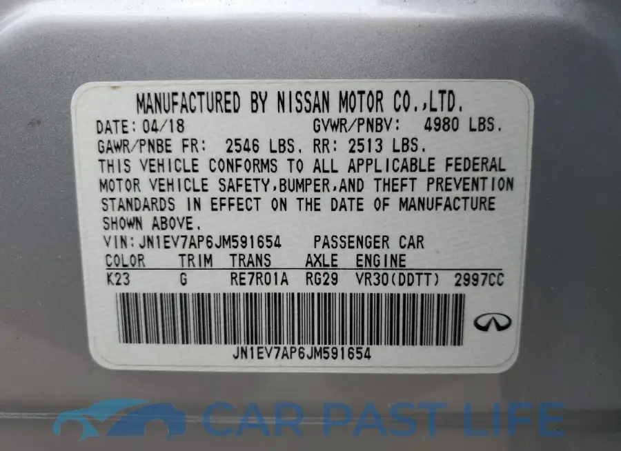 JN1EV7AP6JM591654# 12