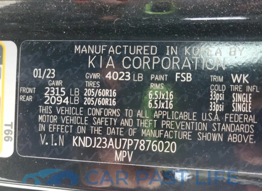 KNDJ23AU7P7876020# 13