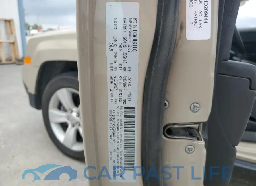 1C4NJPFA5HD209444# 13