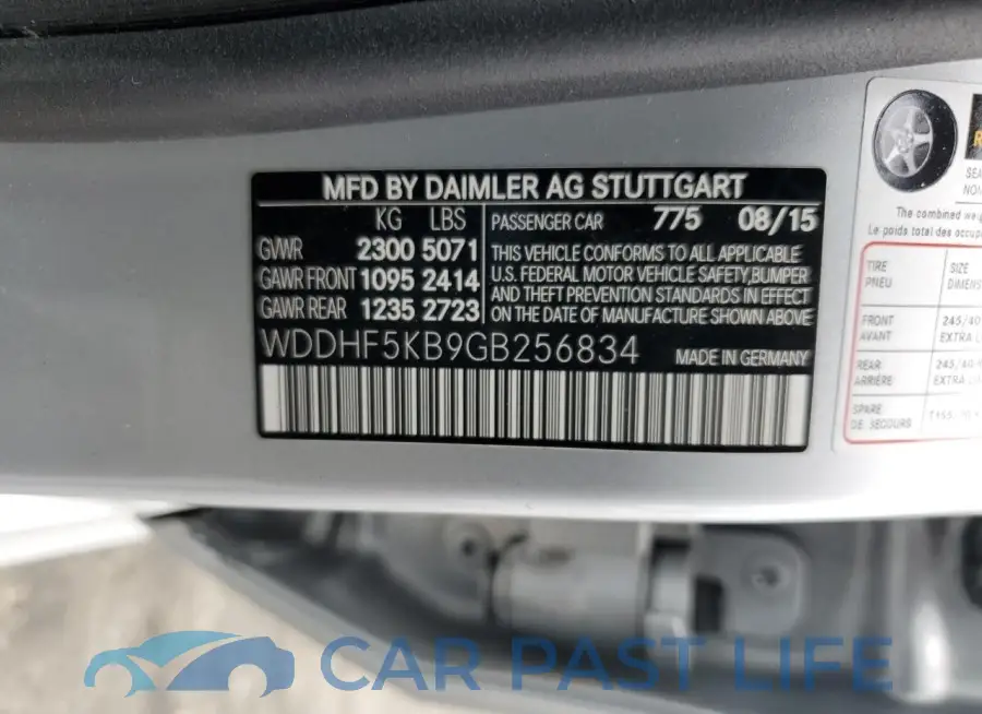 WDDHF5KB9GB256834# 12