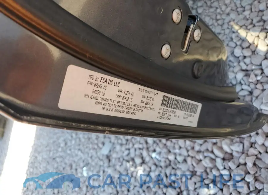 2C3CDZAG7JH130960# 12