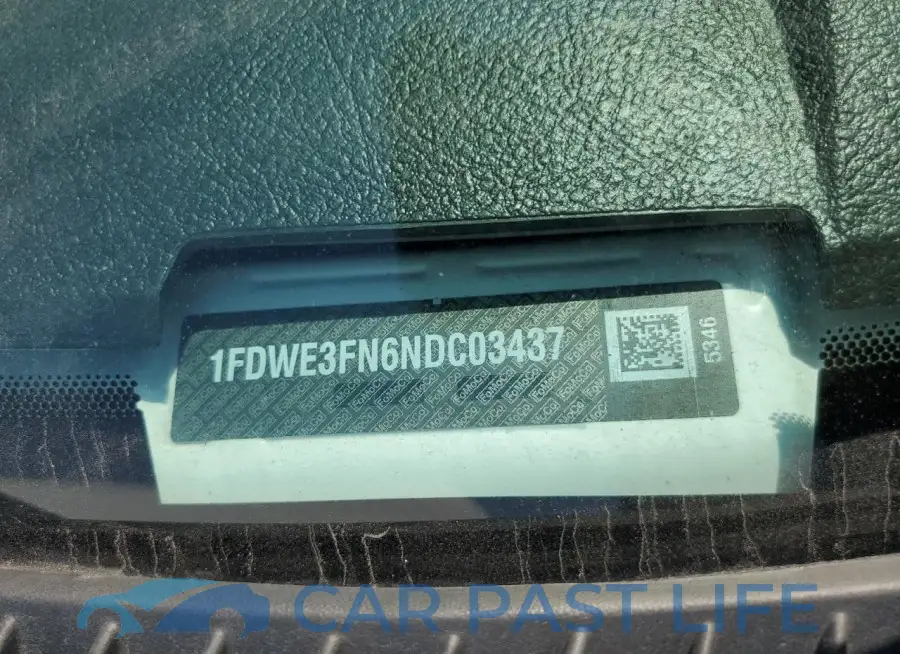 1FDWE3FN6NDC03437# 12