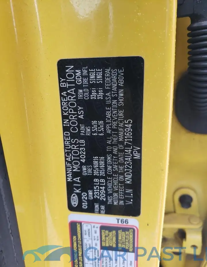 KNDJ23AU4L7116945# 12