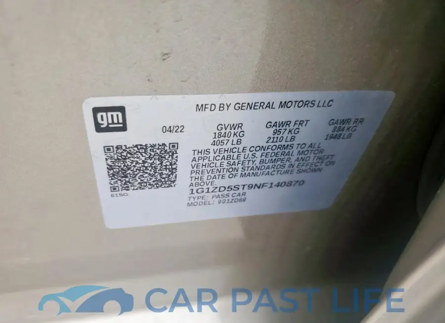 1G1ZD5ST9NF140870# 12