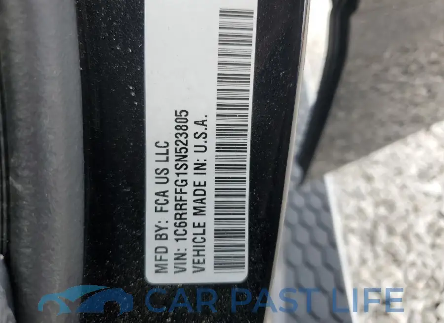 1C6RRFFG1SN523805# 13