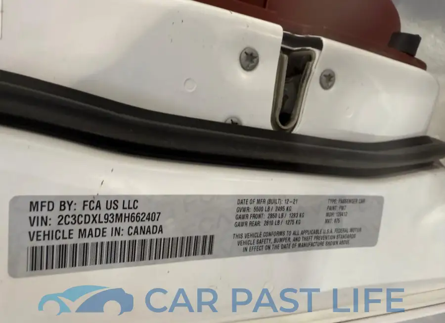 2C3CDXL93MH662407# 10