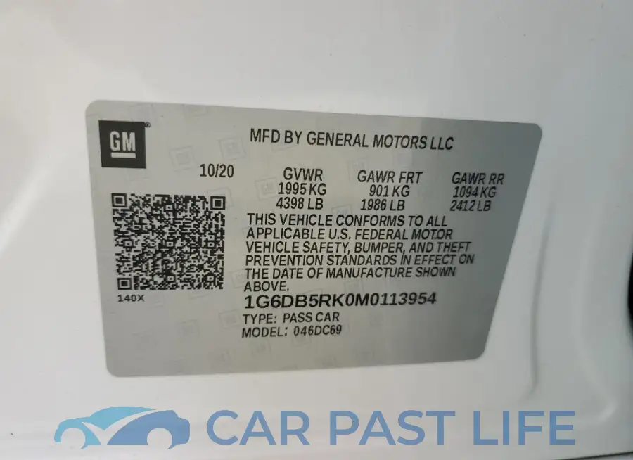1G6DB5RK0M0113954# 12