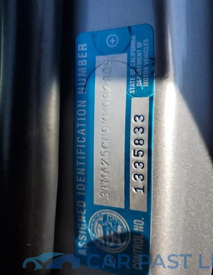 3TMAZ5CN9KM082809# 12