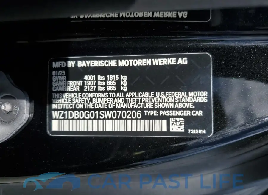 WZ1DB0G01SW070206# 12