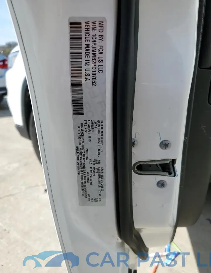 1C4PJMMB2PD107052# 13