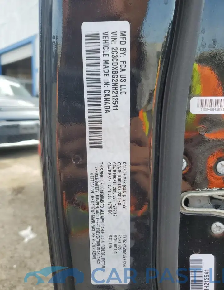 2C3CDXBG2NH212541# 12