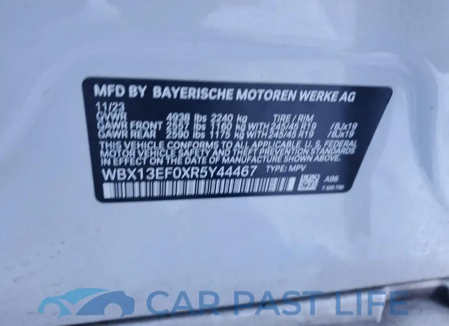 WBX13EF0XR5Y44467# 14