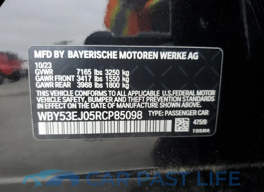 WBY53EJ05RCP85098# 12