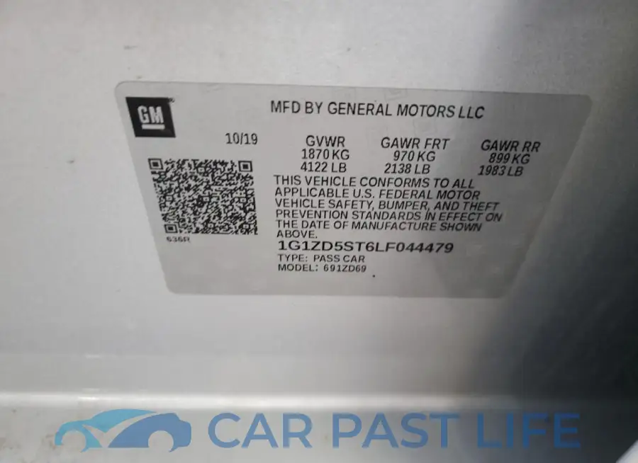 1G1ZD5ST6LF044479# 12