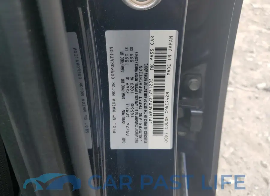 JM1BPAKM7S1751295# 14