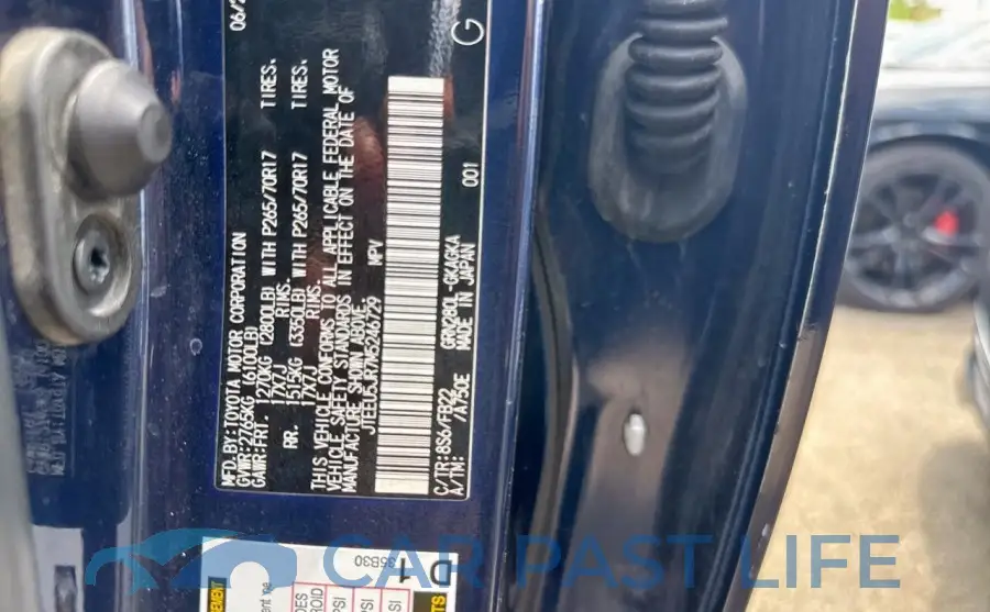 JTEEU5JR7M5246729# 10