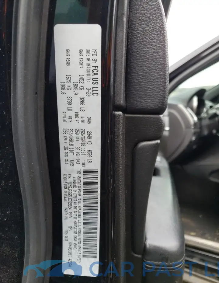 1C4RJFBG5LC339924# 13