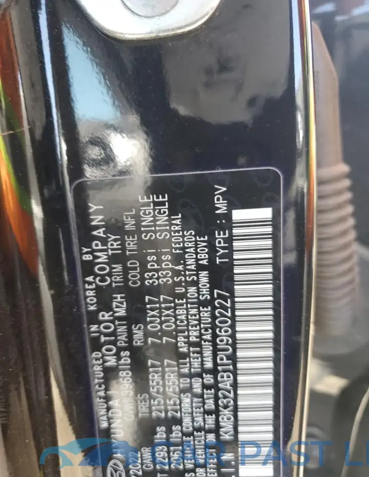 KM8K32AB1PU960227# 13