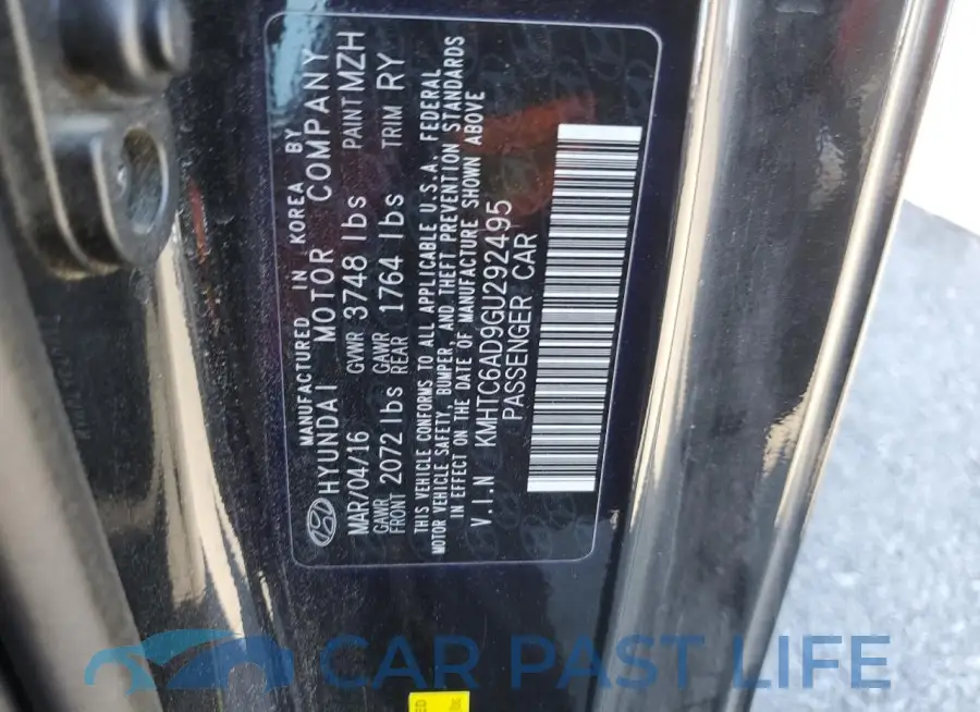 KMHTC6AD9GU292495# 12