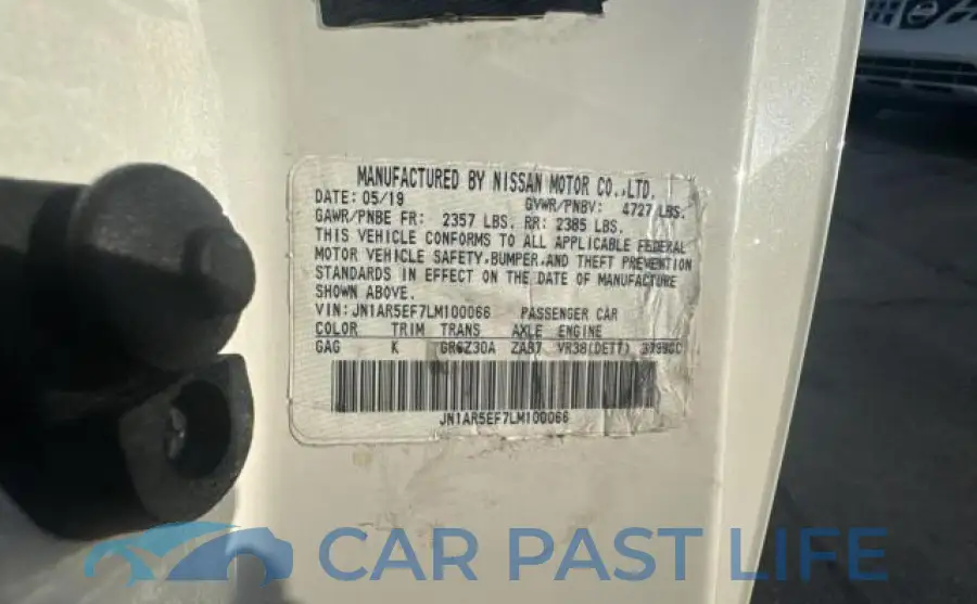 JN1AR5EF7LM100066# 10